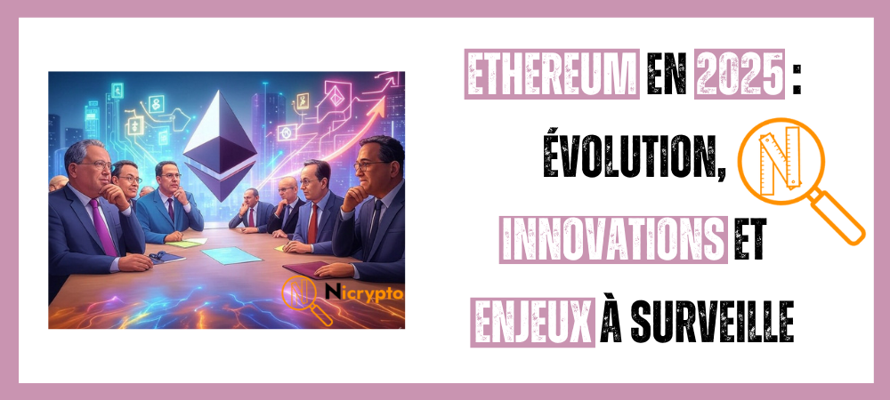 Ethereum en 2025 : évolution, innovations et enjeux à surveiller